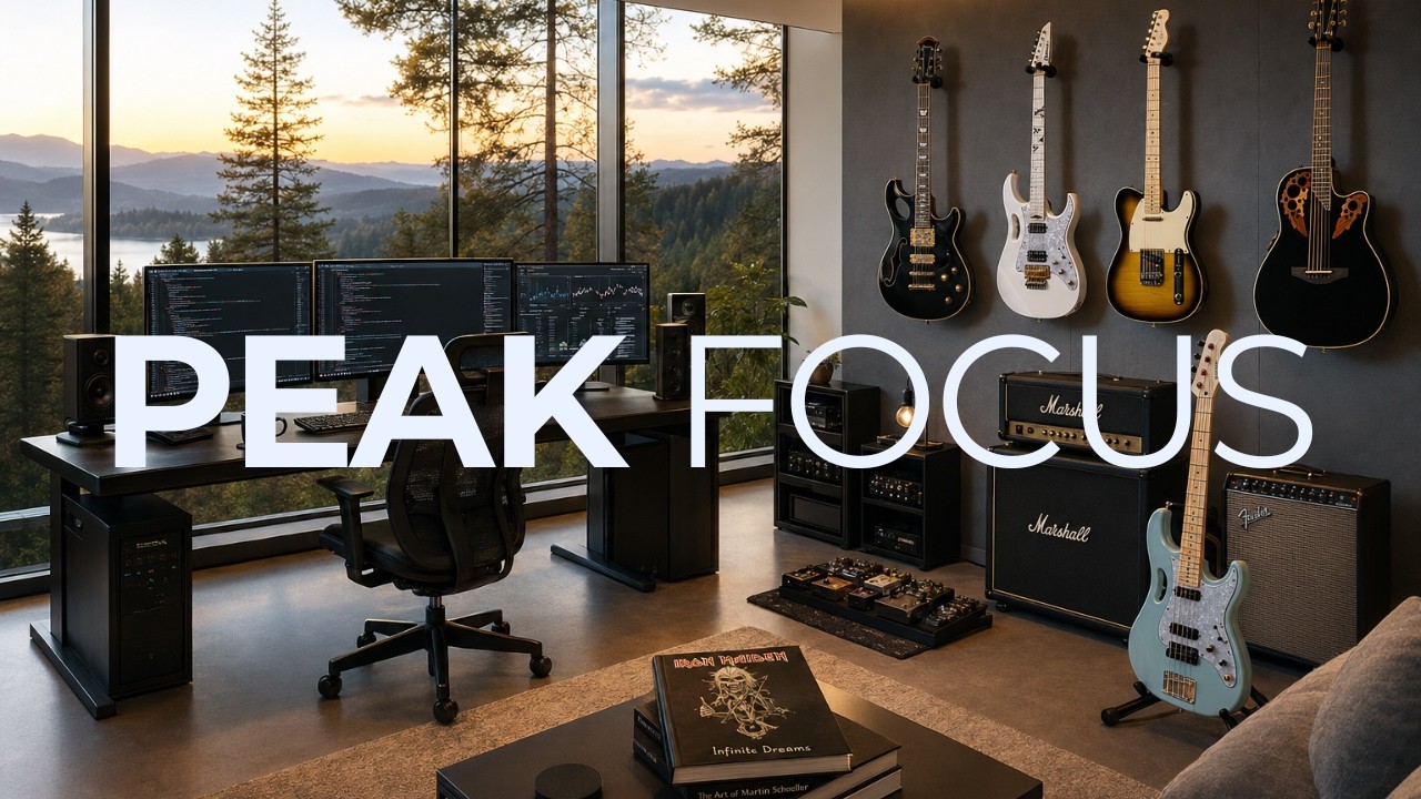 Rock, Guitars & Coding | Intense Focus Music