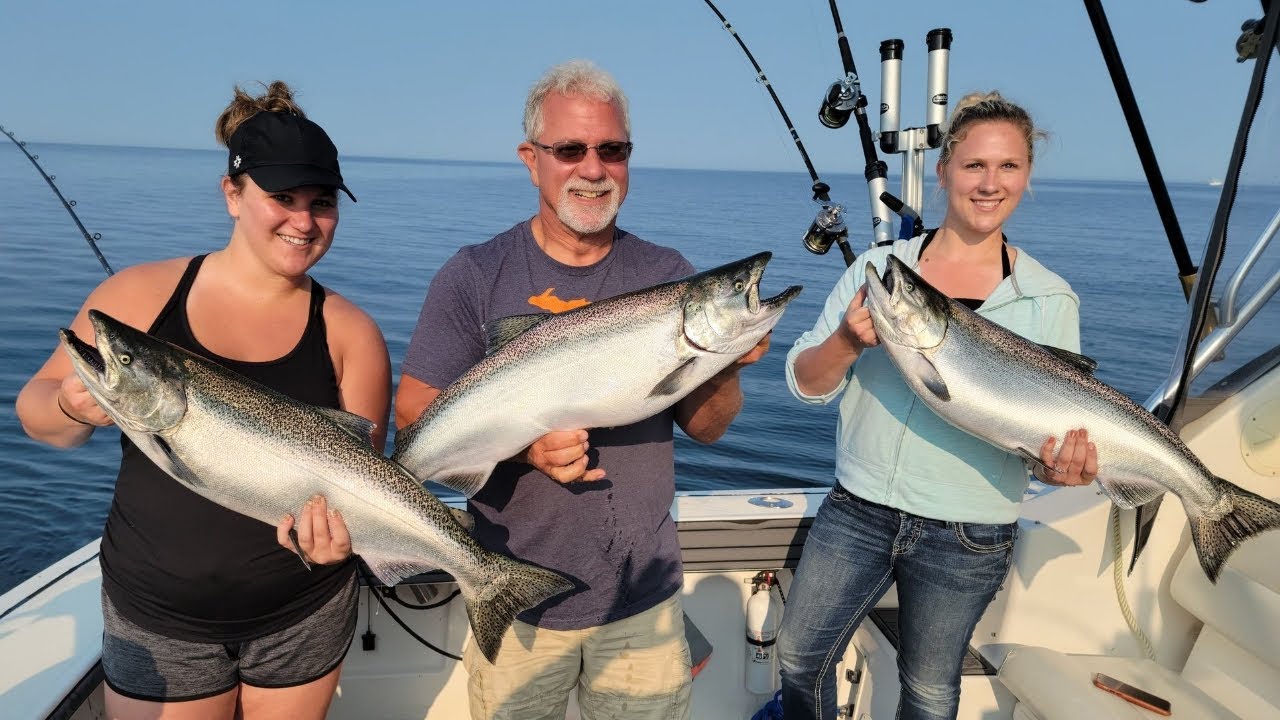 Deploying Downriggers : Trolling Rod Set Up Big Lake Salmon, Steelhead & Lake Trout