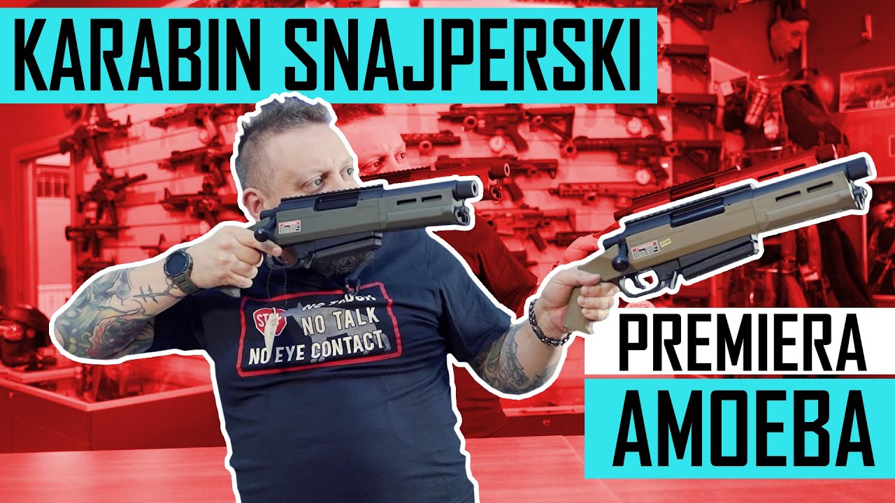 Karabin Snajperski (AS03) Striker AMOEBA - TANIEMILITARIA.PL