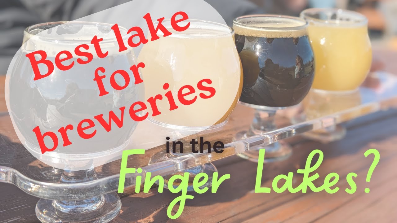 Beer tasting at three Conesus Lake breweries in the Finger Lakes