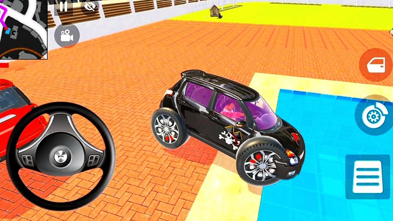 Ultimate Modified 💥 Swift Car 💣 Black Color ▪︎ Indian 🇮🇳 Grand Theft Auto Game 💥