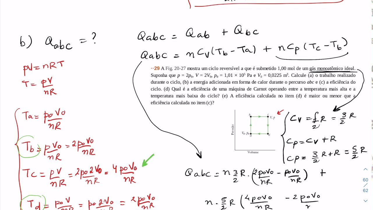 Capítulo 20  - Questão 29-  Física 2 Gravitação Ondas e Termodinâmica Halliday 10ª Edição