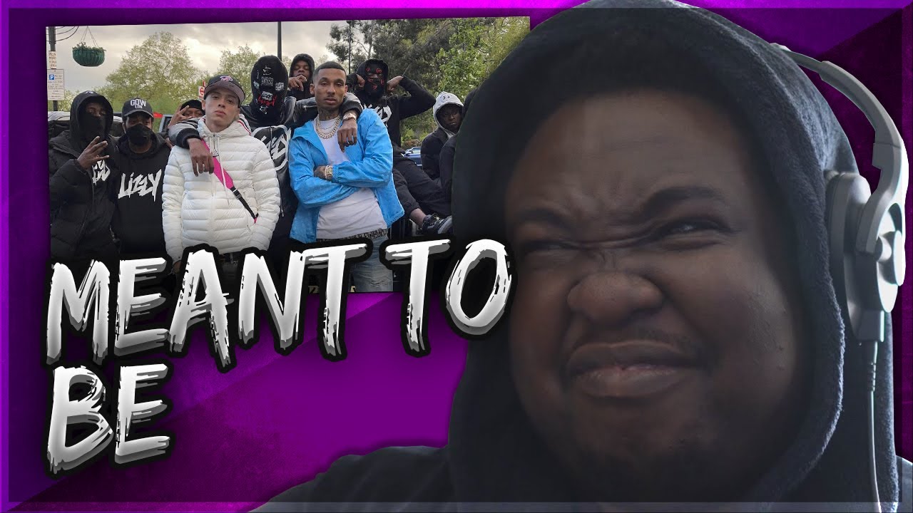 Stay Flee Get Lizzy feat. Fredo & Central Cee - Meant To Be (Official Video) (REACTION)