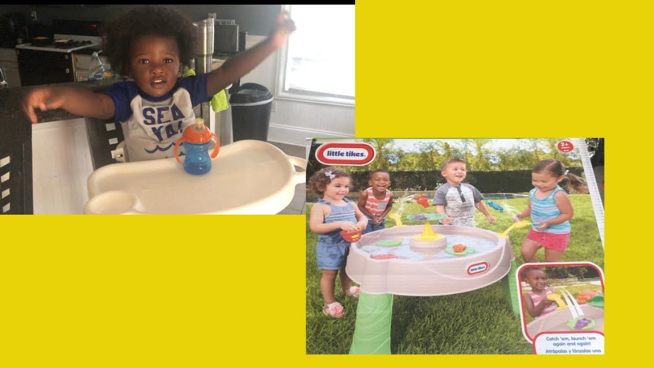 Little Tikes Water Table Unboxing Fun