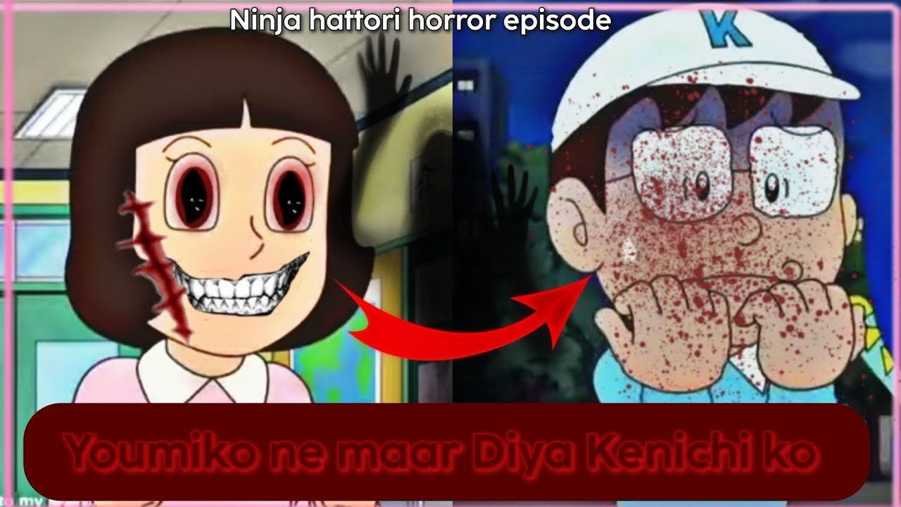 Ninja hattori horror episode explained in hindi 👿 watch till end 😱
