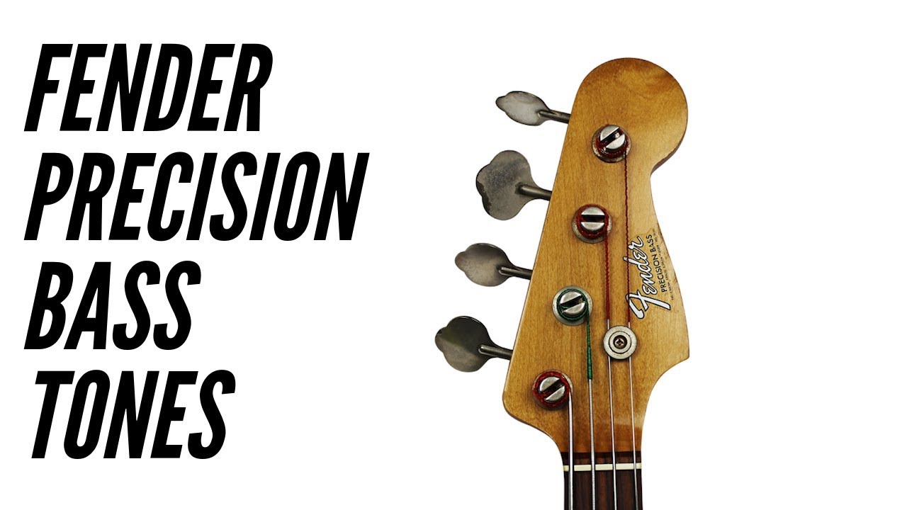 Получение различных тонов с помощью бас-гитары Fender Precision