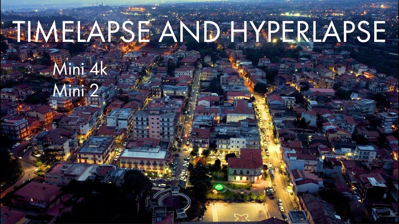 DJI Mini 4k and Mini 2 - How to make Timelapse and Hyperlapse