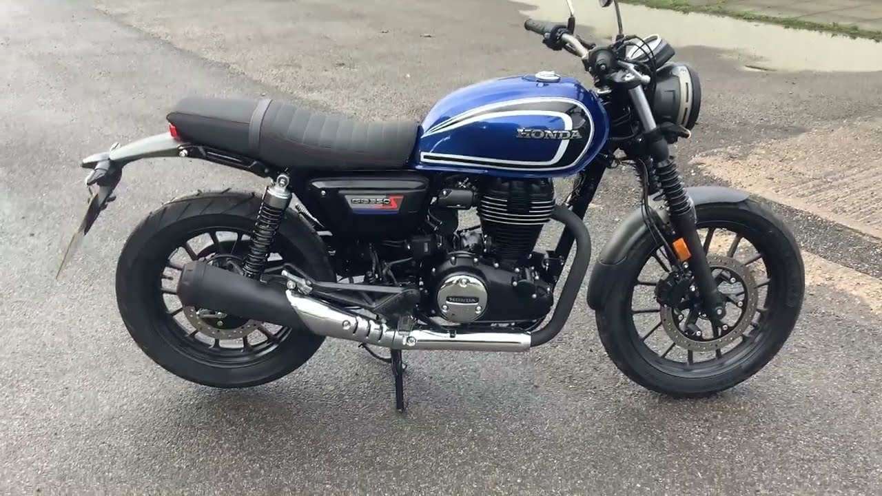 UPJ MOTORSPORT Honda GB 350 S-S 2025 25 reg, light weight retro 1500 miles custom painted £3250