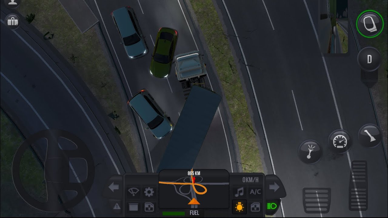 TRUCK DRIVING SIMULATOR (worst driving)