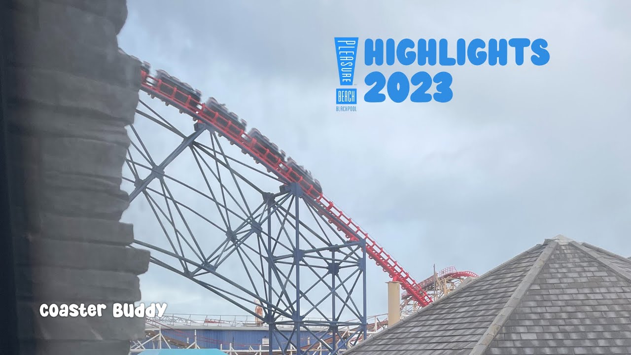 Blackpool Pleasure Beach Highlights | PLUS The NEW Flagship Store | 2023