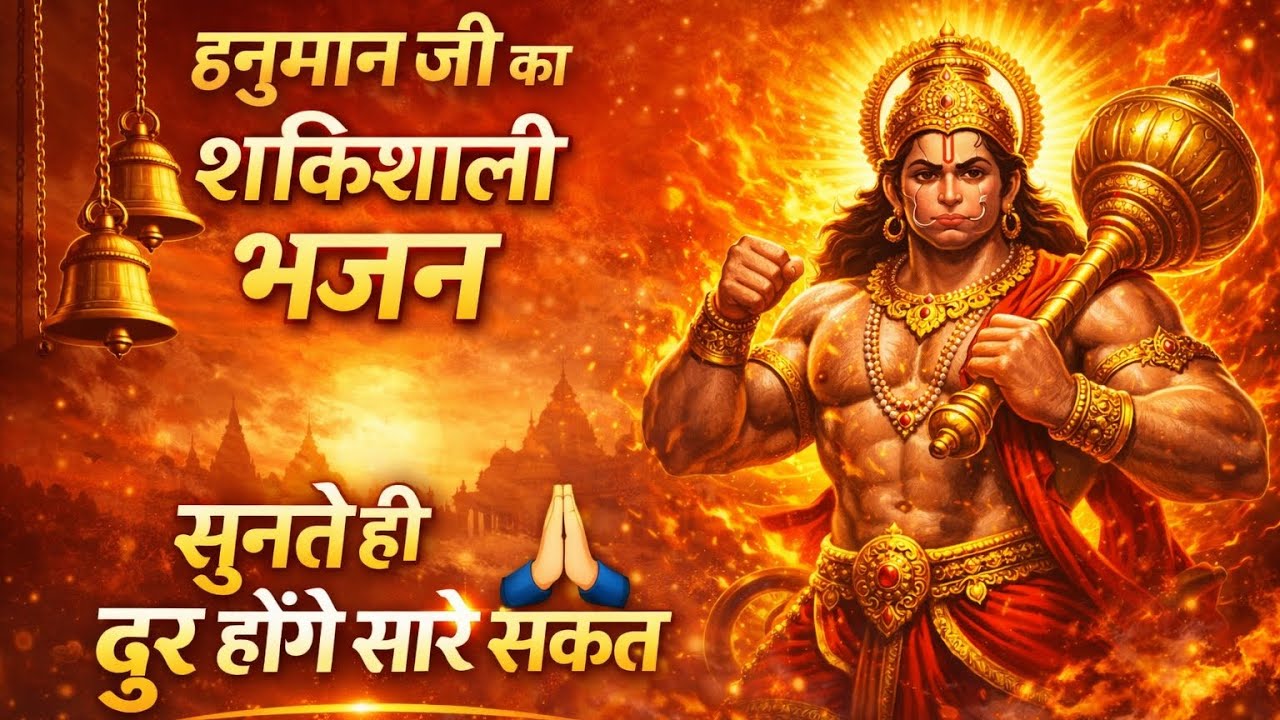 हनुमान जी का शक्तिशाली भजन | सुनते ही दूर होंगे सारे संकट 🙏 | Kumud bhakti dhara 