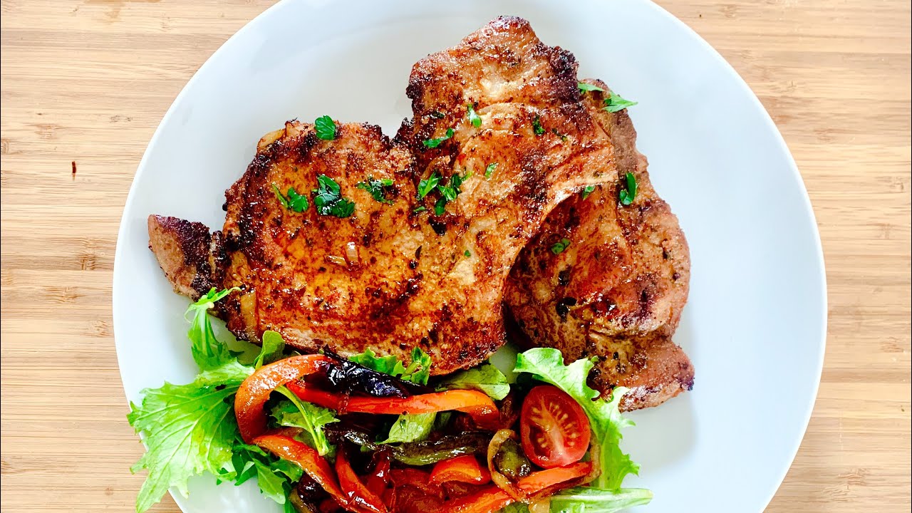 Best Pork Chop Recipe🇭🇹 - Côtelette de Porc - Quick and easy pork chop recipe
