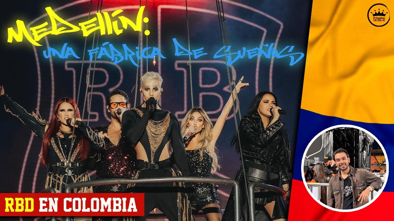 MEDELLÍN: UNA FÁBRICA DE SUEÑOS 🇨🇴💛 RBD en Colombia 2023 Soy Rebelde Tour