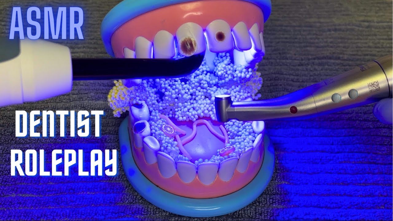 ASMR REALISTIC Deep Dental Cleaning | Melissa and Doug Dentist Play Kit