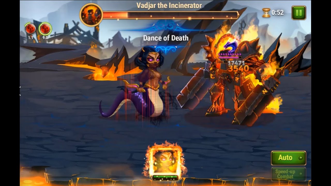 How to defeat lvl 160 Vadjar (dodge magic attacks) with solo 83K Yasmine