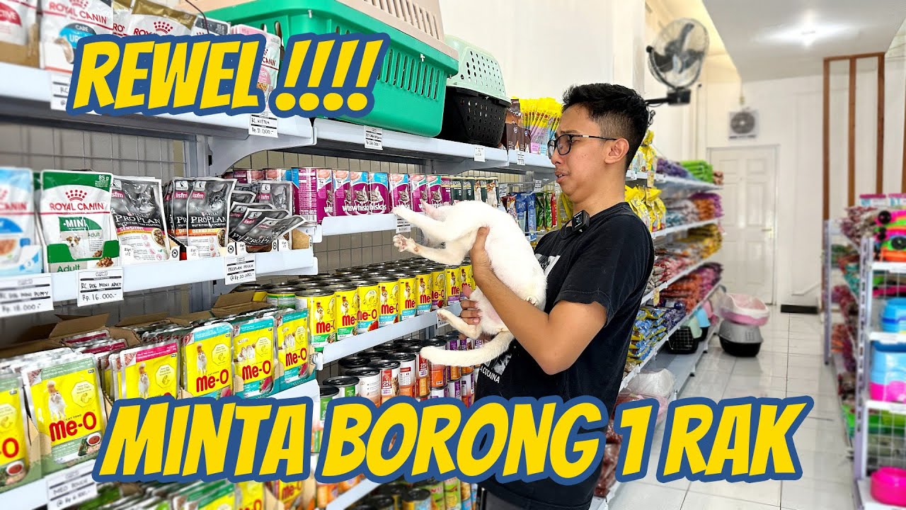 BELI SEMUA BARANG YANG DI SENTUH SASA