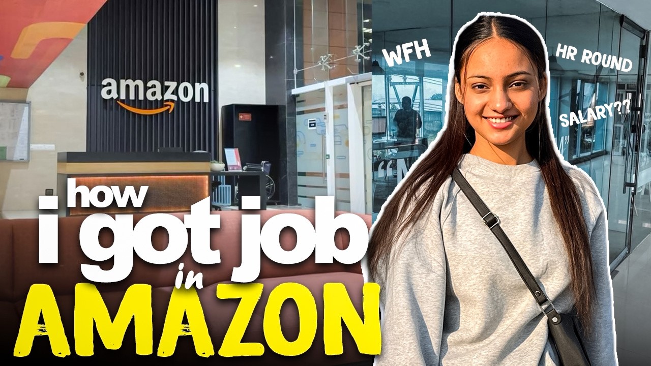How I Clear Amazon Final Round | WFH HIRING!