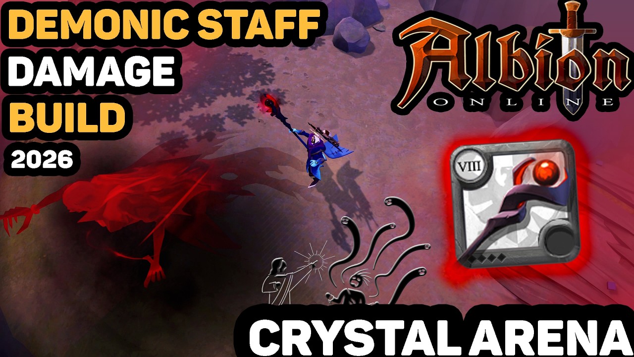 Demonic Cursed Staff Damage Build 2026 - Crystal Arena (Crystal Rank/S31) - Albion Online