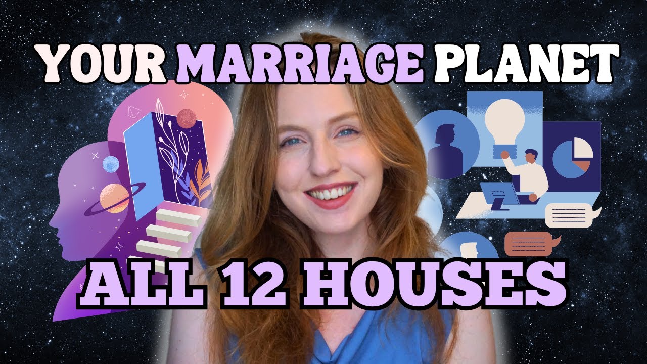 Your MARRIAGE Planet (Your Spouse) Through All 12 Houses: 7th House Ruler/Lord!