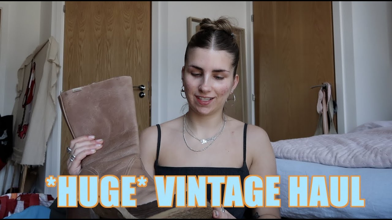 Huge vintage haul ~ thrift & Depop ✿ Isabella Vrana