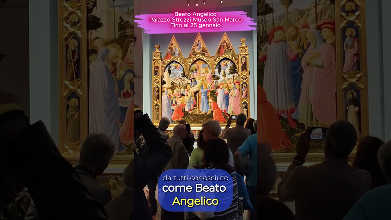 Palazzo Strozzi e Museo di San Marco celebrano l&rsquo;arte di Beato Angelico #shorts
