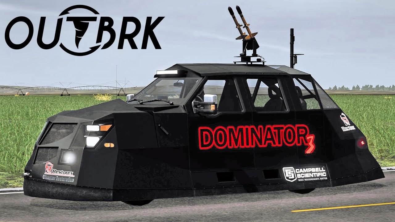 Intercepting Tornadoes with The Dominator 3 in OUTBRK!