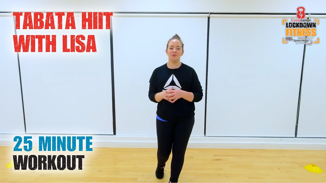 Evening Express Lockdown Fitness - Tabata HIIT with Lisa