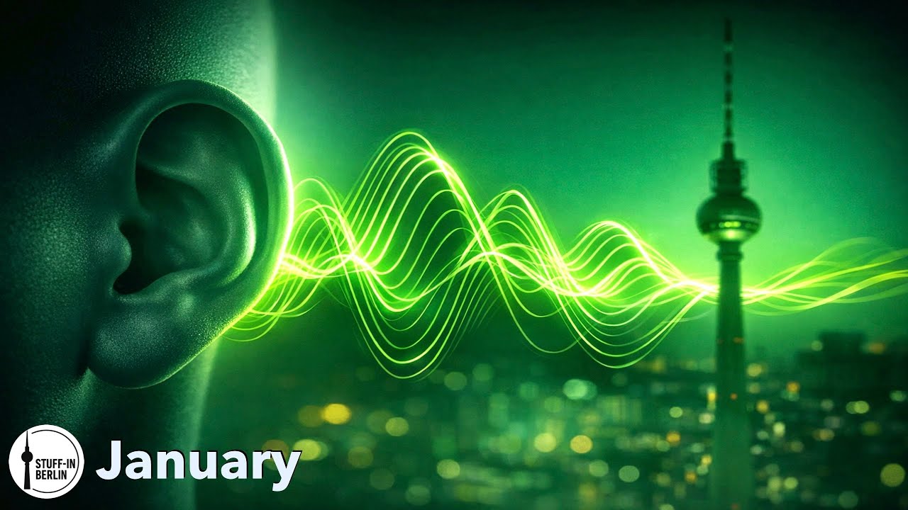 The Sound of Berlin — in January — cold snowfall instrumental