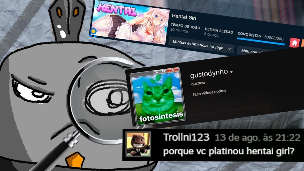 ANALISEI a STEAM dos meus SUBS!