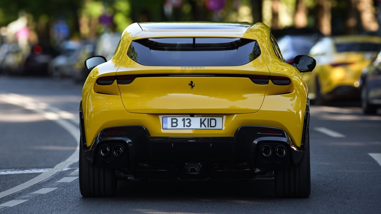 BEST OF Supercars in Bucharest 2024 | Purosangue, Huracan STO, Aventador Ultimae, DB12, 992 GT3, 812