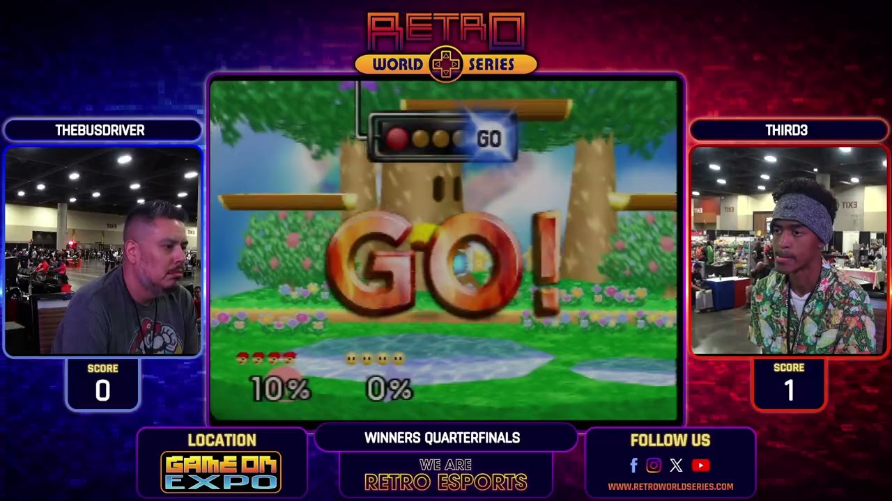TheBusDriver05 vs Third3 (Winners Quarterfinals) - Super Smash Bros (N64) - Game On Expo 2026