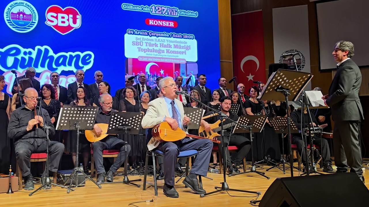 Kalk Gidelim Şıh Bağına Gazele & Şef Erdem ILKAZ Yönetiminde SBÜ THM Okuyan: Hasan Basri DUMLUPINAR