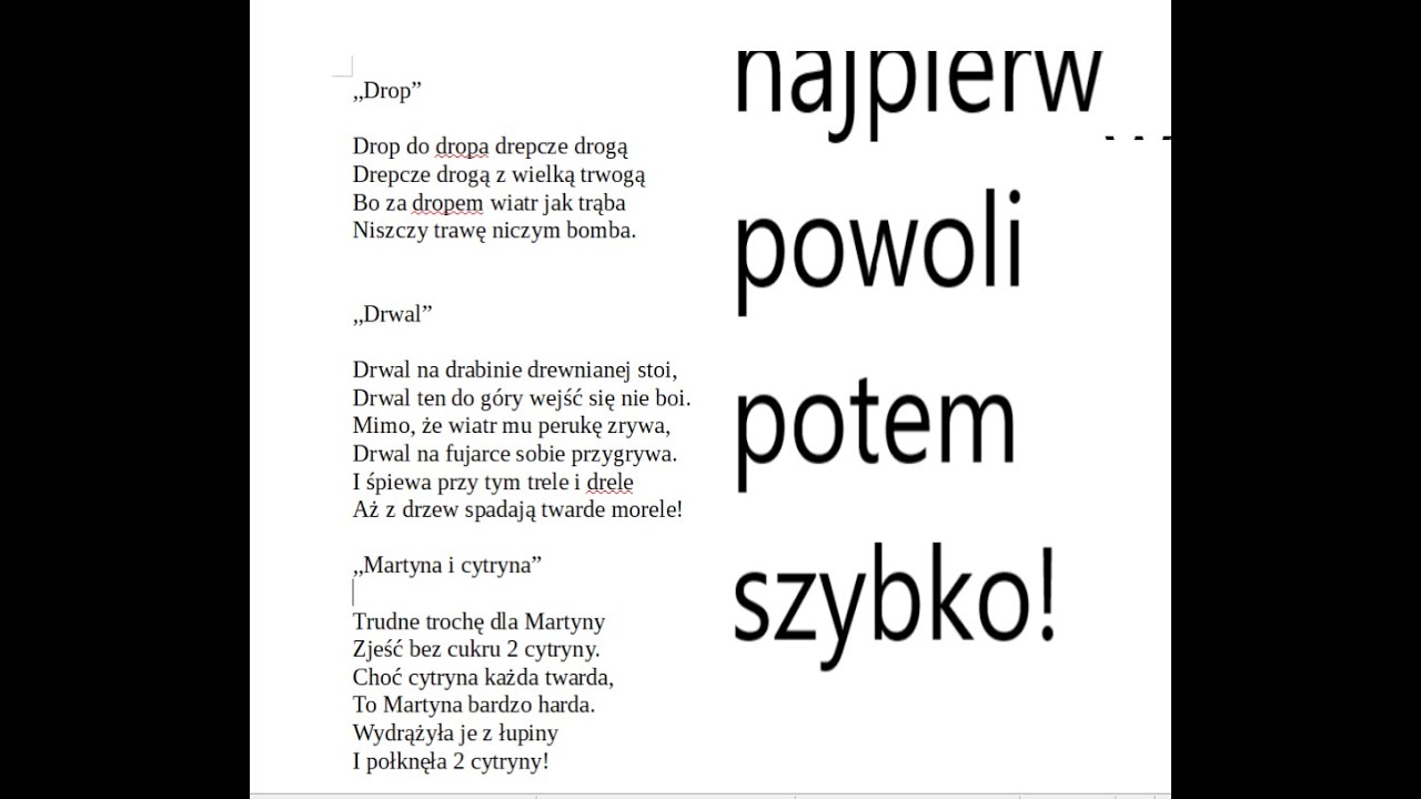 Głoska R cz.  3