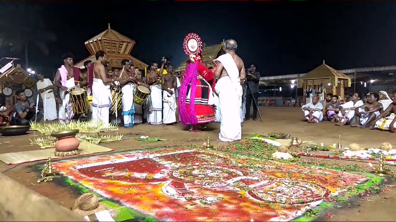 Kalliot Perumkaliyattam | ഗന്ധർവൻ | മാണിഭദ്രൻ | ഗുഹ്യകൻ |കല്ല്യോട്ട് പെരുങ്കാളിയാട്ടം 2019