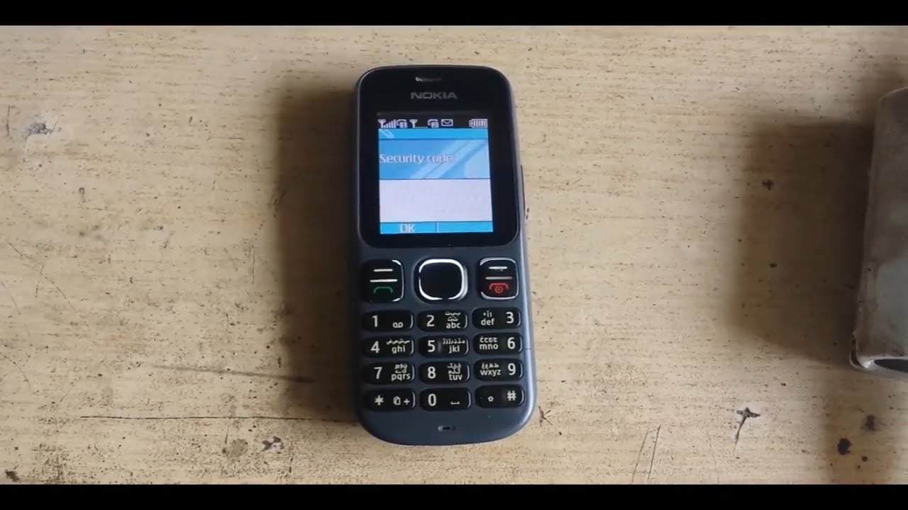 nokia 101 security code unlock cyclone box