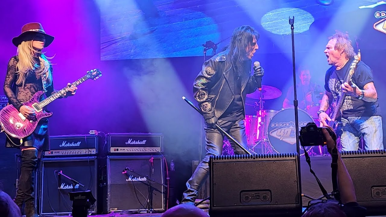 Alice Cooper-Winger-Orianthi-Michael Anthony-Woods-Sobel All Star Jam Full Set 