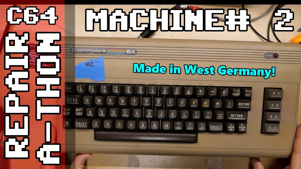 2021 C64 Repair-a-thon #2: 