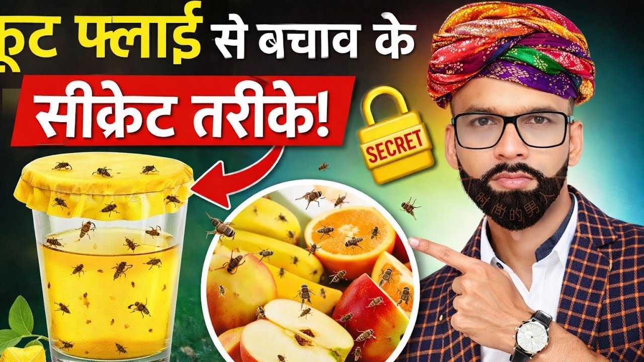 Fruit fly se Bachav ke secret tarike