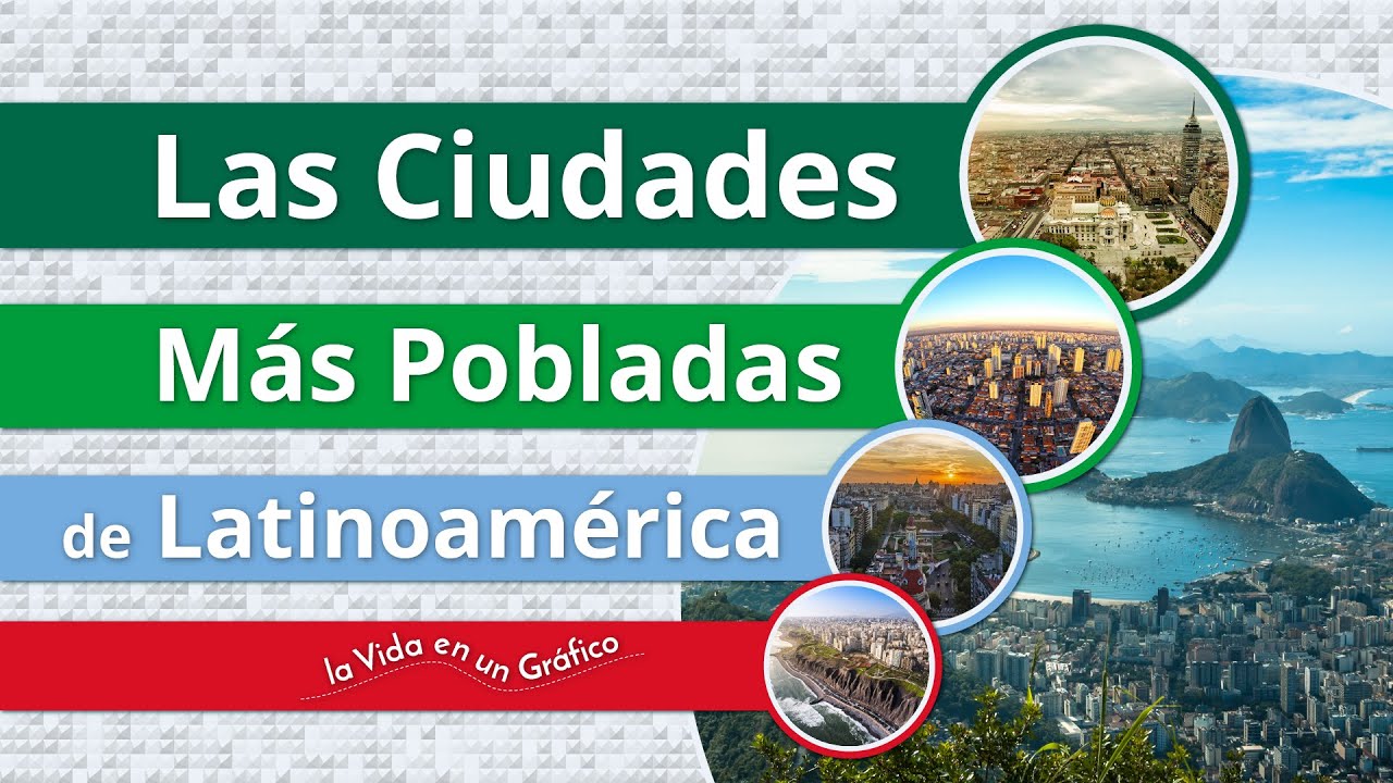 Las Ciudades Más Pobladas de Latinoamérica | 1950 - 2035 | CDMX y São Paulo, ¿Cuál es Más Poblada?