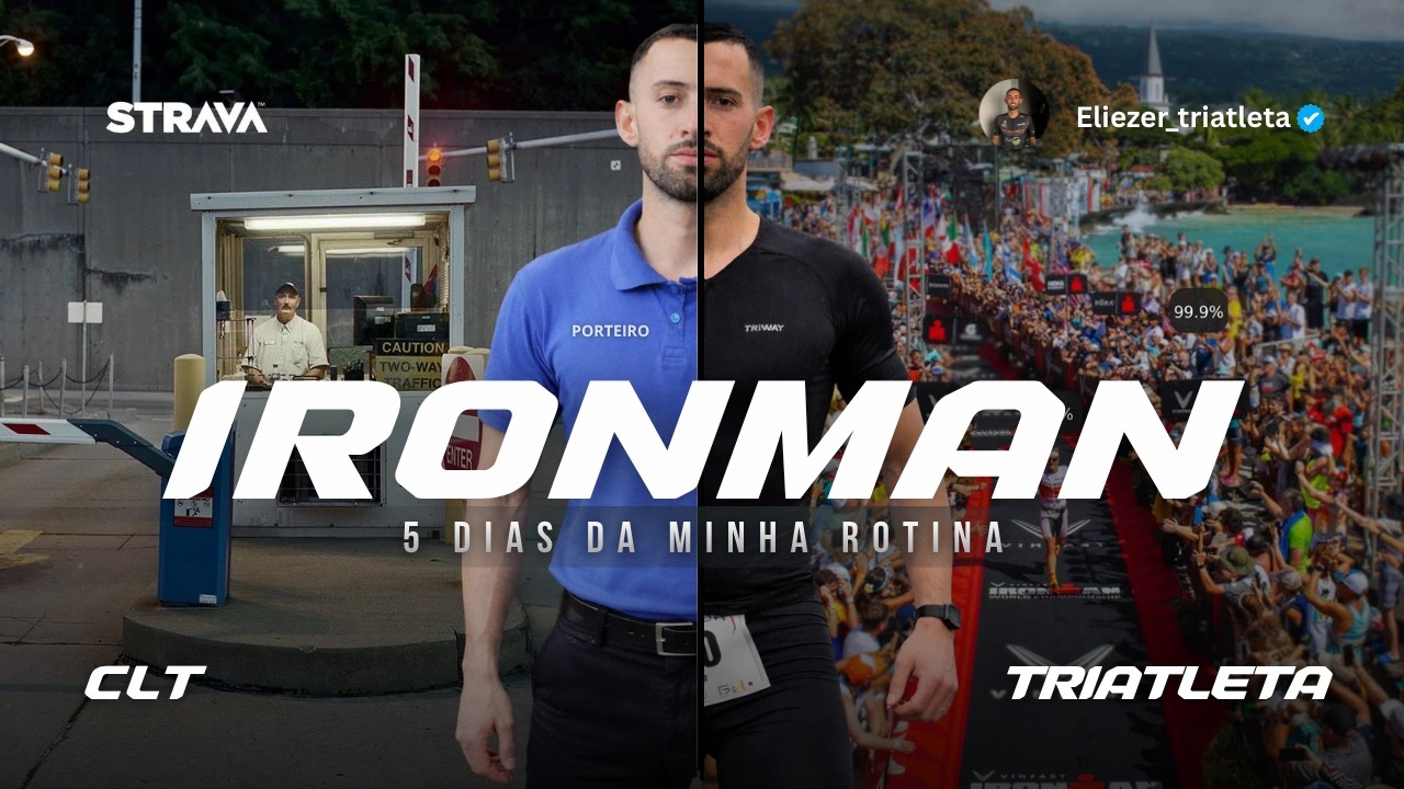 CLT de dia, triatleta &agrave;s 5AM 5 dias no Modo Caveira