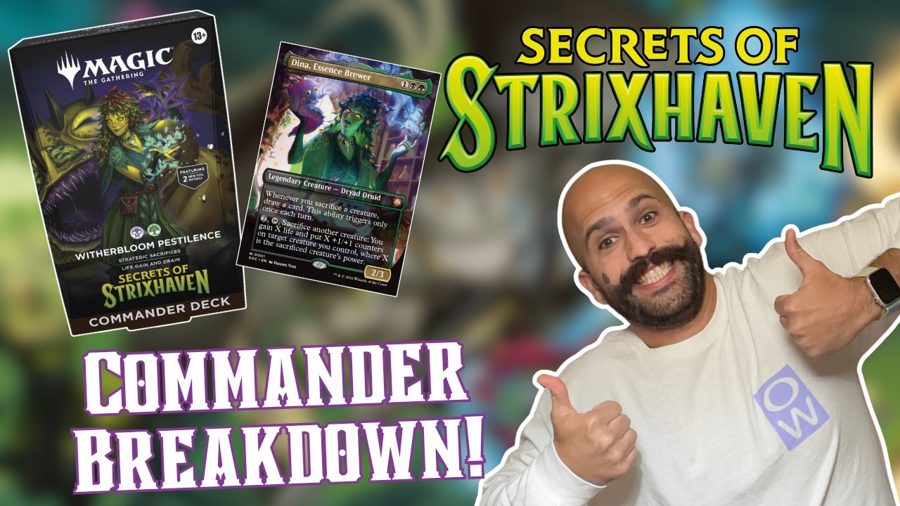Полный разбор Witherbloom Pestilence | Обзор колоды Commander Secrets of Strixhaven и предварител...