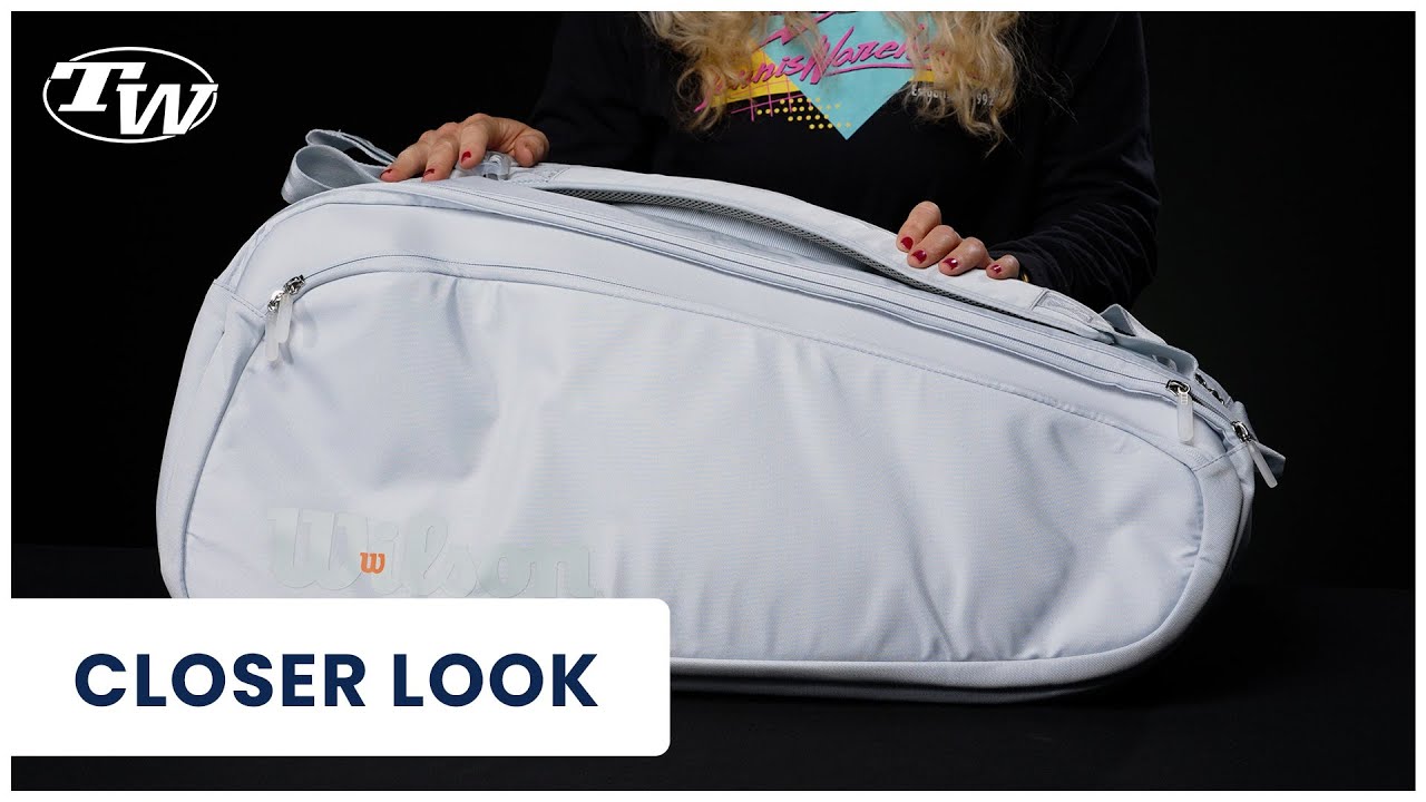 Take a closer look at the Wilson Super Tour Shift 15 Pack Tennis Bag (2023)