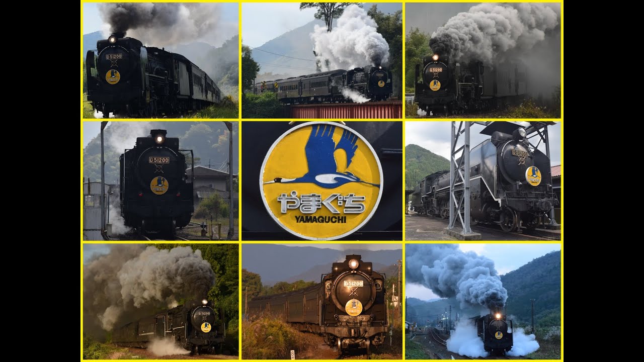 [総集編] 『 D51200 + 35系客車・快速 SLやまぐち 』2025/11/3(JR山口線) #SLやまぐち号 #SLやまぐち #D51200 #山口線 #長門峡 #本門前踏切 #篠目駅 他