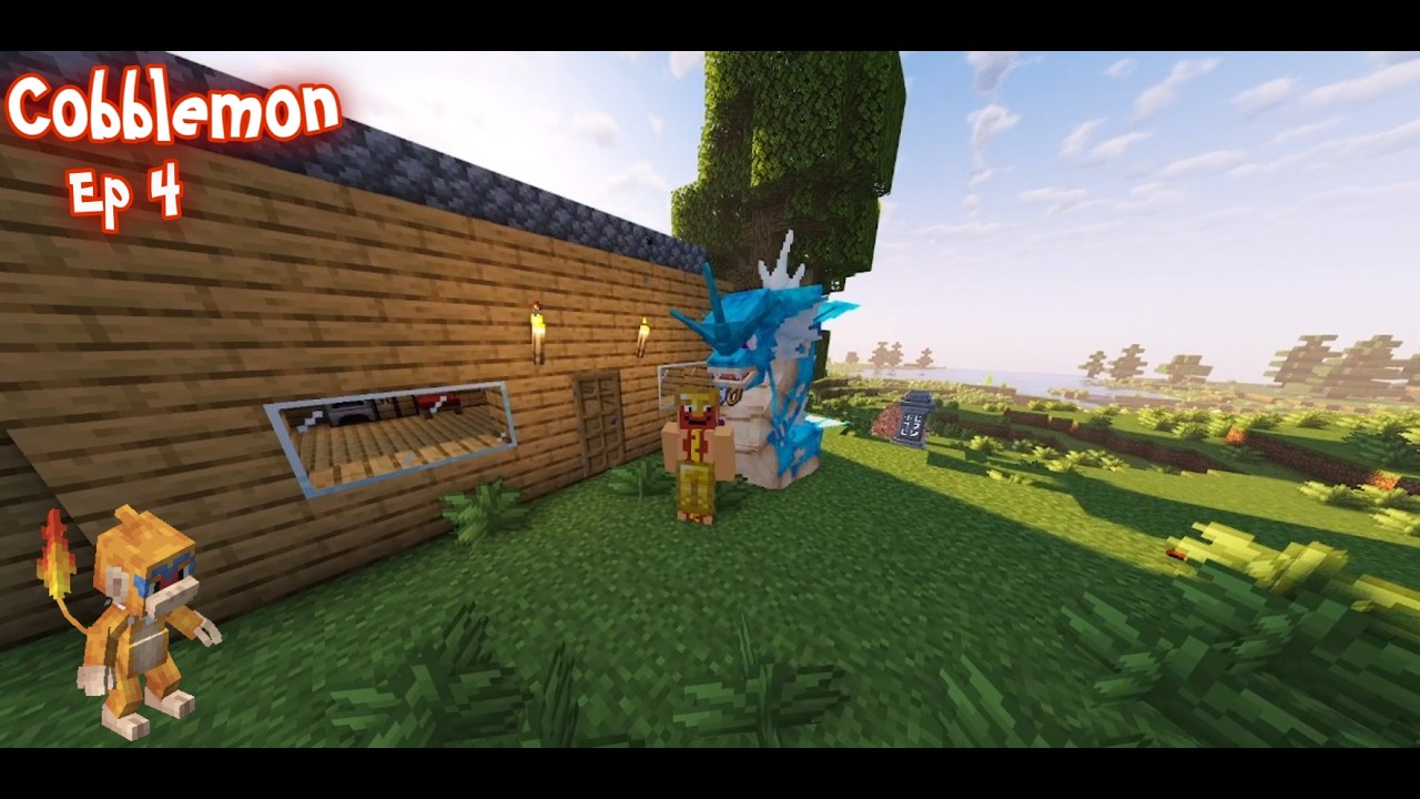 Cobblemon Playthrough Ep 4. FIRST GYM