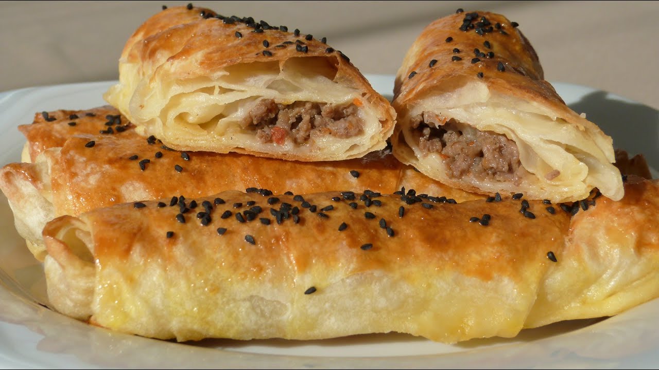 Kıymalı Rulo Börek Tarifi | Börek Nasıl Yapılır | Yufka Börek Tarifi