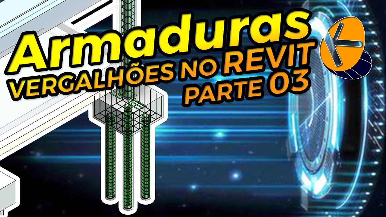 Vergalhão de Pilar e de Estaca de diferentes formatos em Concreto Armado (Armadura no Revit: 03)
