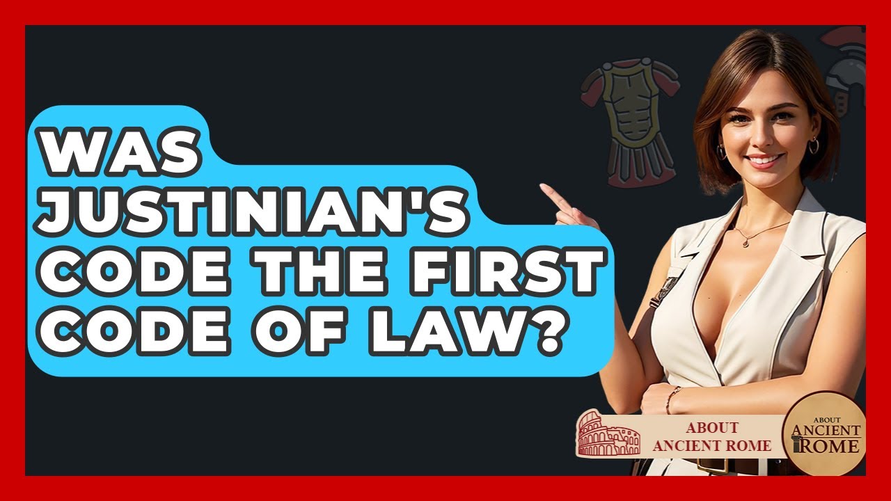 Was Justinian's Code The First Code Of Law? - All About Rome