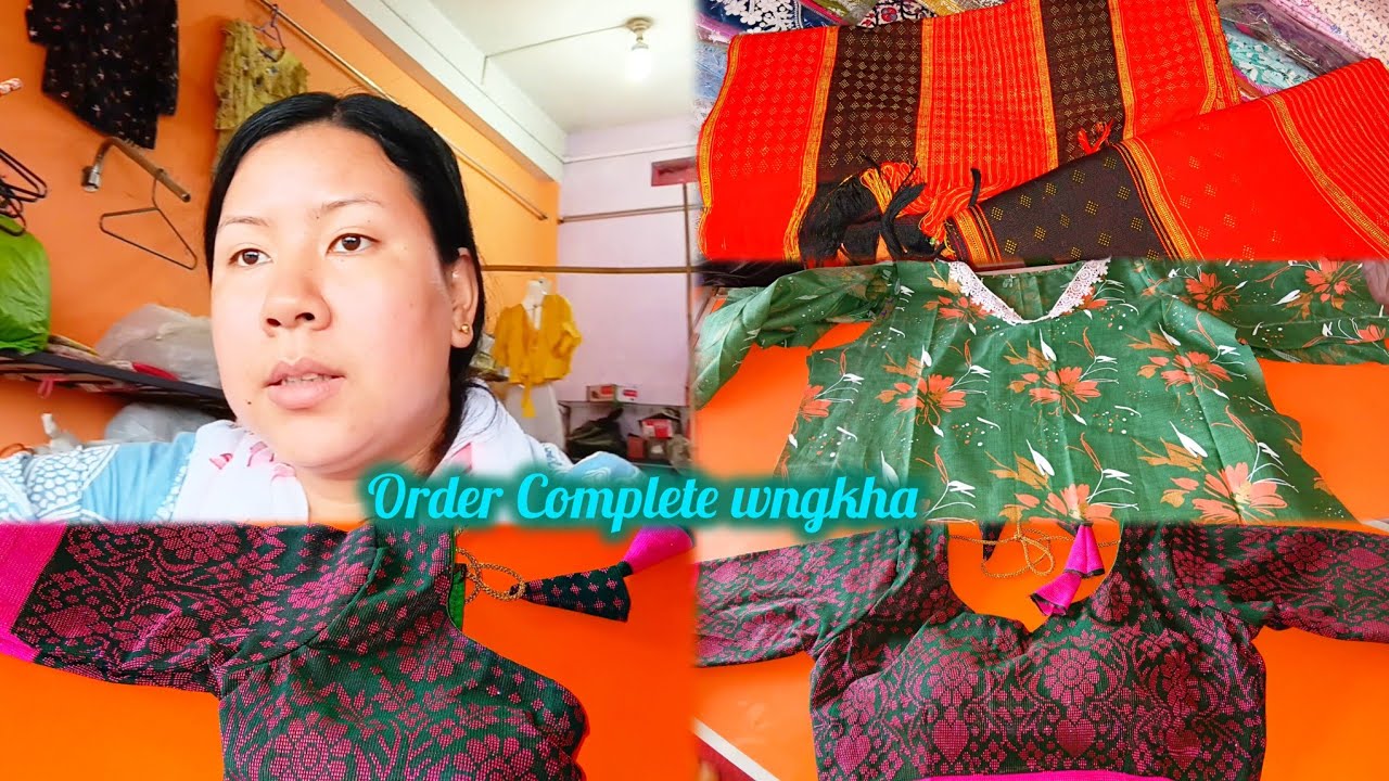 Blause Order Ni Complete wngkha || Kurti Sopnani Tini || Taakborok Rignai For Sale ||#today #vlog 