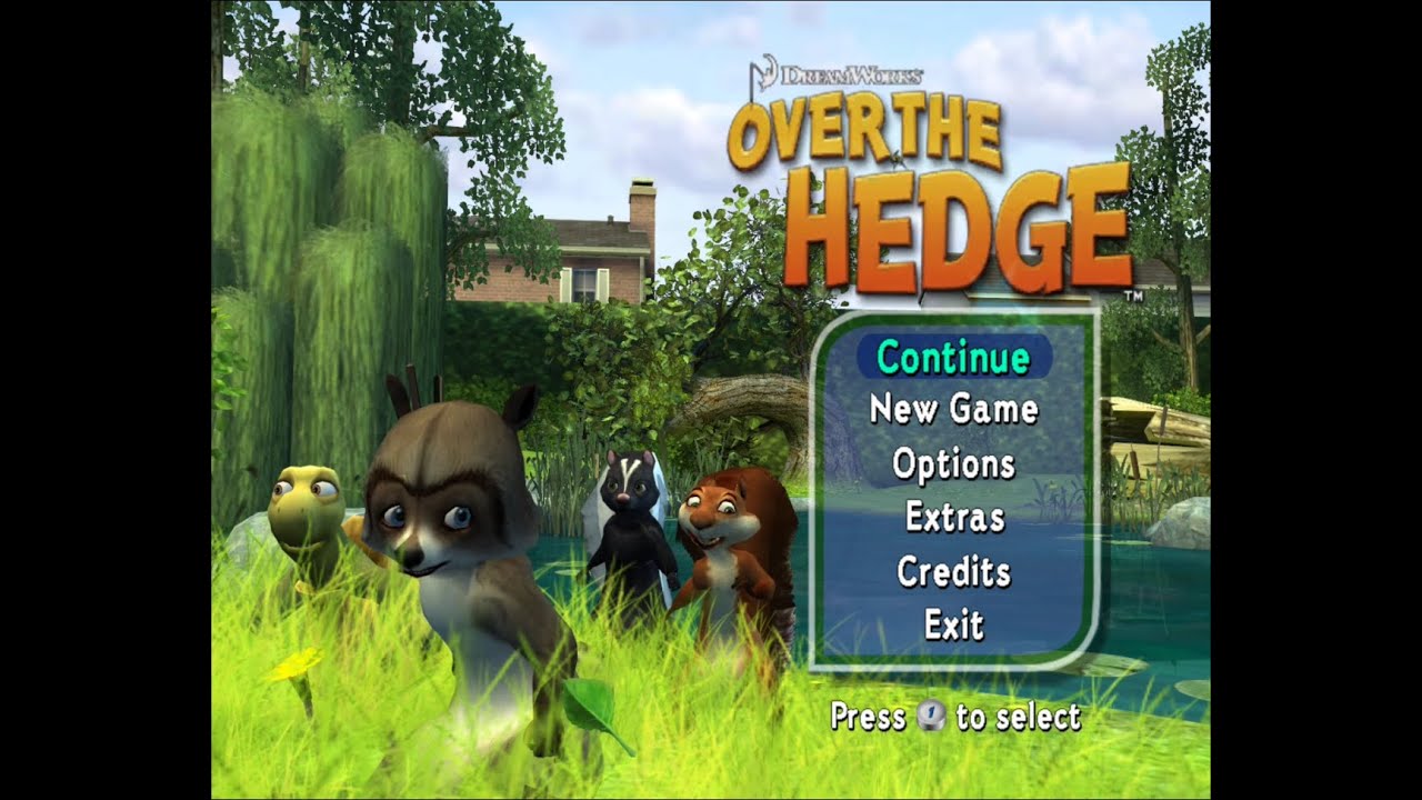 Over the Hedge Game 100% HARD Longplay