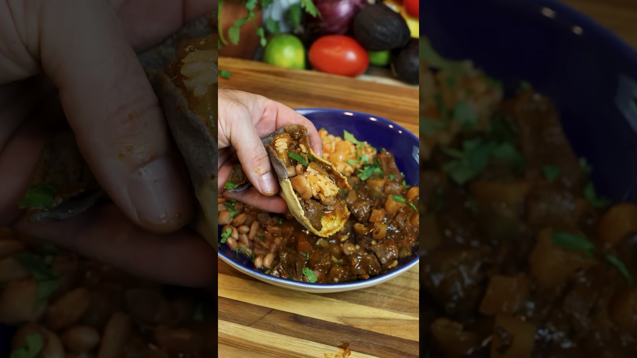 Carne guisada #recipe